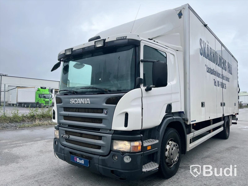 Lastbil Scania P270 4x2 -2009 | SKAB med öppningsbarsida | Nybesiktigad - EXPORT