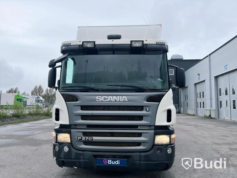 Lastbil Scania P270 4x2 -2009 | SKAB med öppningsbarsida | Nybesiktigad - EXPORT