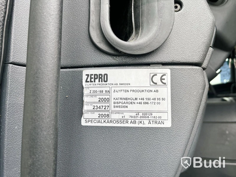 Lastbil Scania P270 4x2 -2009 | SKAB med öppningsbarsida | Nybesiktigad - EXPORT