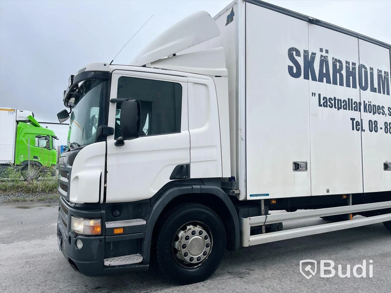Lastbil Scania P270 4x2 -2009 | SKAB med öppningsbarsida | Nybesiktigad - EXPORT