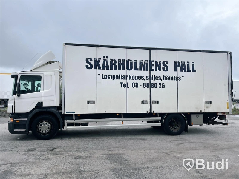 Lastbil Scania P270 4x2 -2009 | SKAB med öppningsbarsida | Nybesiktigad - EXPORT