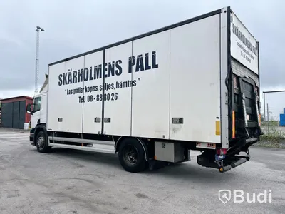 Lastbil Scania P270 4x2 -2009 | SKAB med öppningsbarsida | Nybesiktigad - EXPORT