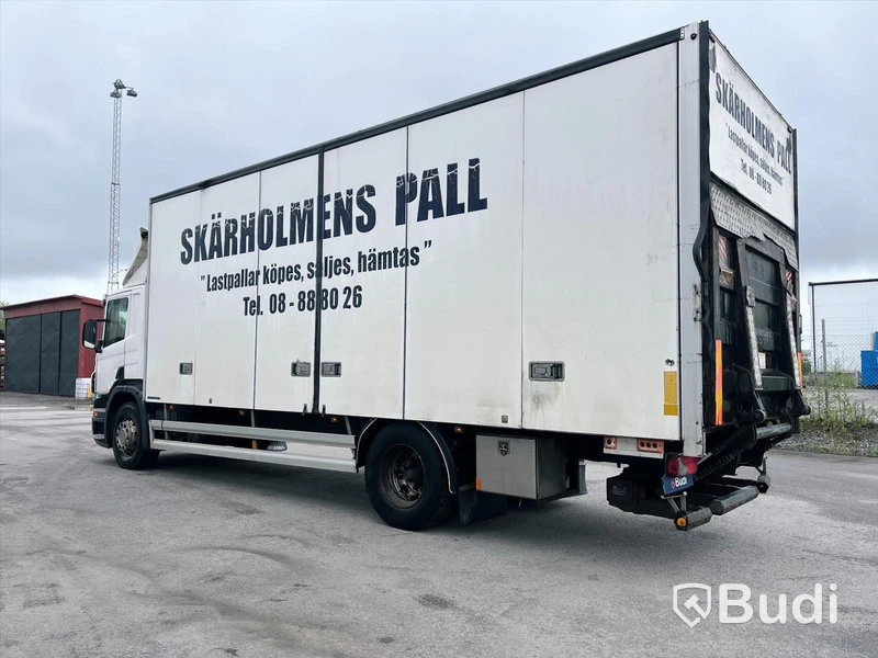 Lastbil Scania P270 4x2 -2009 | SKAB med öppningsbarsida | Nybesiktigad - EXPORT
