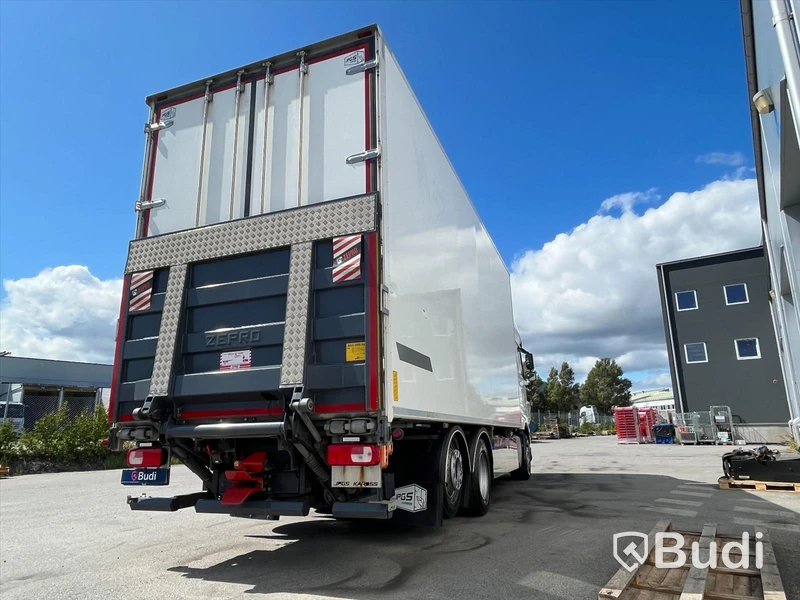 Lastbil Scania P270 4x2 -2009 | SKAB med öppningsbarsida | Nybesiktigad - EXPORT