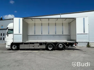 Lastbil Scania P270 4x2 -2009 | SKAB med öppningsbarsida | Nybesiktigad - EXPORT