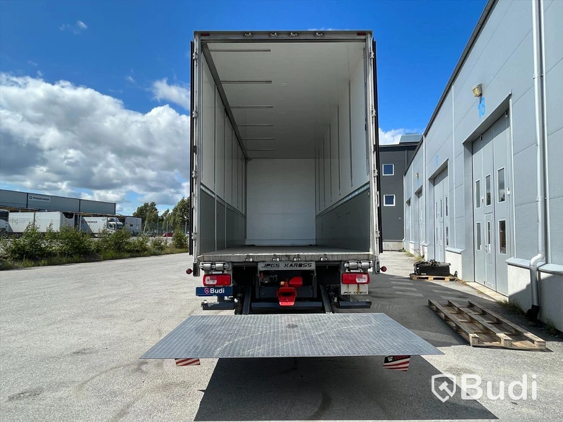 Lastbil Scania P270 4x2 -2009 | SKAB med öppningsbarsida | Nybesiktigad - EXPORT