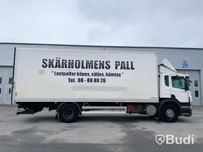 Lastbil Scania P270 4x2 -2009 | SKAB med öppningsbarsida | Nybesiktigad - EXPORT