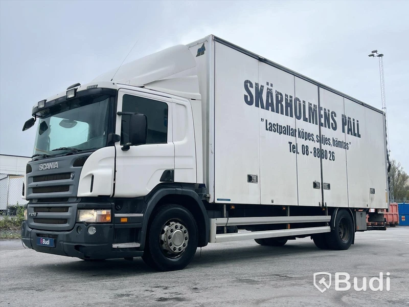Lastbil Scania P270 4x2 -2009 | SKAB med öppningsbarsida | Nybesiktigad - EXPORT