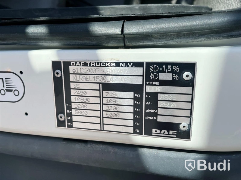 Lastbil Daf LF 180 FA - Endast 29524 km, 2018 | Manuell | 184 hk