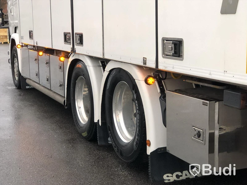 Lastbil Scania R730 V8 med VAK fjärrskåp  Svetsab
