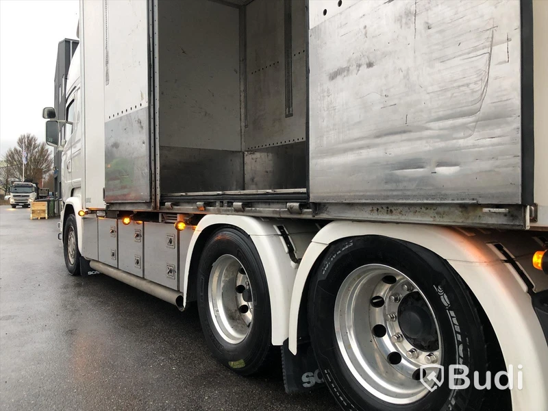 Lastbil Scania R730 V8 med VAK fjärrskåp  Svetsab