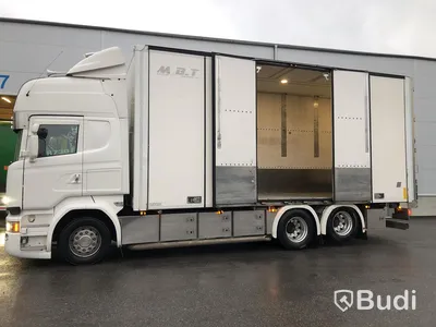 Lastbil Scania R730 V8 med VAK fjärrskåp  Svetsab