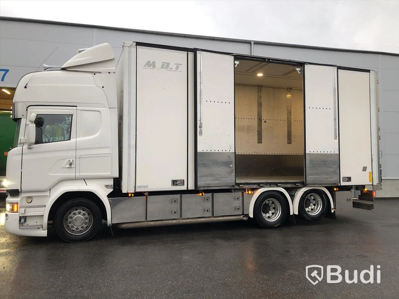 Lastbil Scania R730 V8 med VAK fjärrskåp  Svetsab