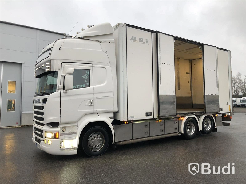 Lastbil Scania R730 V8 med VAK fjärrskåp  Svetsab
