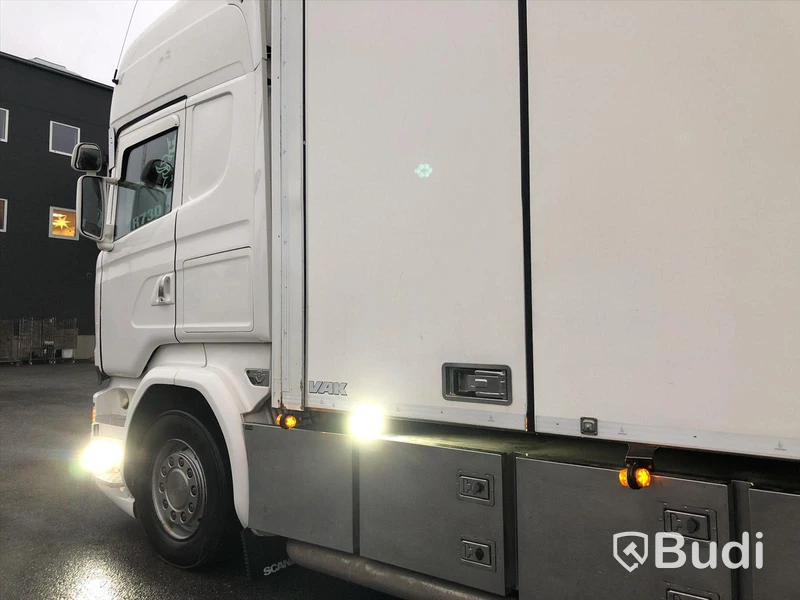 Lastbil Scania R730 V8 med VAK fjärrskåp  Svetsab