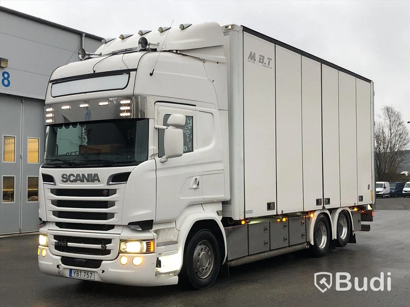 Lastbil Scania R730 V8 med VAK fjärrskåp  Svetsab