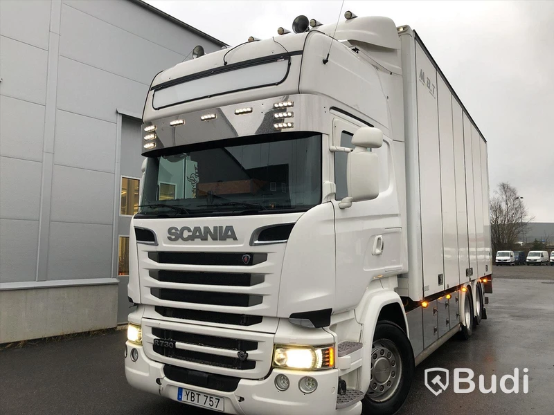 Lastbil Scania R730 V8 med VAK fjärrskåp  Svetsab