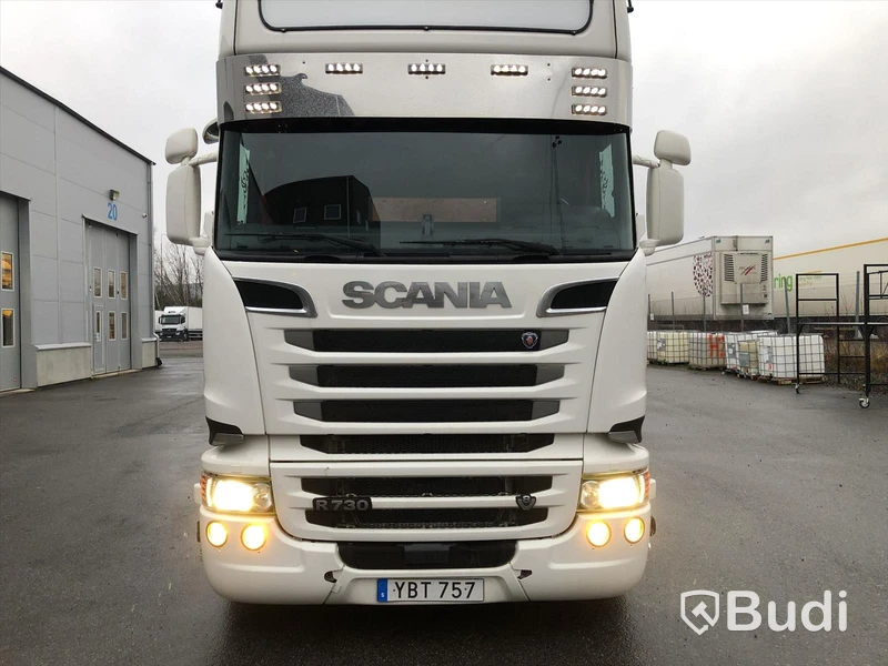 Lastbil Scania R730 V8 med VAK fjärrskåp  Svetsab