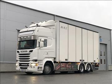 Lastbil Scania R730 V8 med VAK fjärrskåp  Svetsab