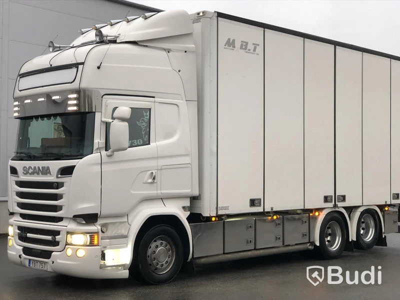 Lastbil Scania R730 V8 med VAK fjärrskåp  Svetsab
