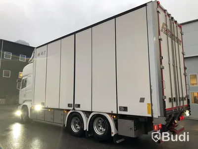 Lastbil Scania R730 V8 med VAK fjärrskåp  Svetsab