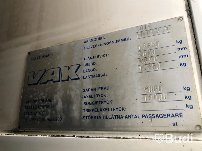 Lastbil Scania R730 V8 med VAK fjärrskåp  Svetsab