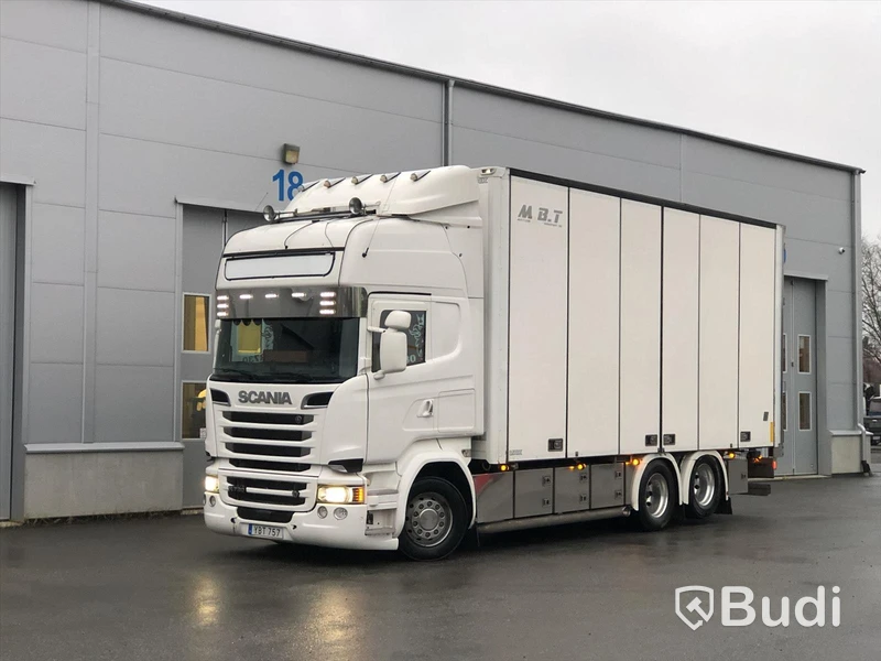 Lastbil Scania R730 V8 med VAK fjärrskåp  Svetsab