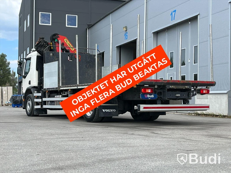 Kranbil Volvo FE 42 R - 2018 | Palfinger PK 18002 - Produkten har utgått inga flera bud beaktas.