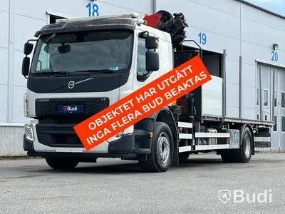 Kranbil Volvo FE 42 R - 2018 | Palfinger PK 18002 - Produkten har utgått inga flera bud beaktas.