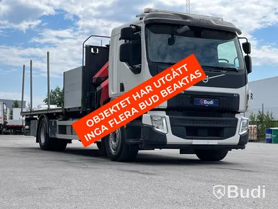 Kranbil Volvo FE 42 R - 2018 | Palfinger PK 18002 - Produkten har utgått inga flera bud beaktas.