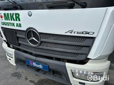 tertagen till MKR  Lastbil Mercedes-Benz 967PKX3 Atego | Höj & Sänk skåp | 2015