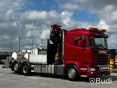 Kranbil Scania R410 LB6x2-4 HNA | Palfinger PK 33002-EH med Jibb