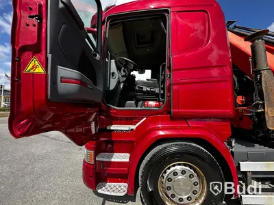 Kranbil Scania R410 LB6x2-4 HNA | Palfinger PK 33002-EH med Jibb