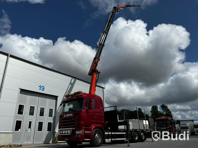 Kranbil Scania R410 LB6x2-4 HNA | Palfinger PK 33002-EH med Jibb