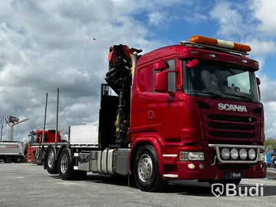 Kranbil Scania R410 LB6x2-4 HNA | Palfinger PK 33002-EH med Jibb