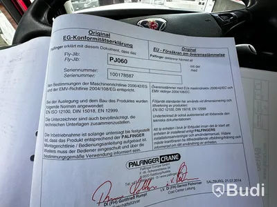 Kranbil Scania R410 LB6x2-4 HNA | Palfinger PK 33002-EH med Jibb