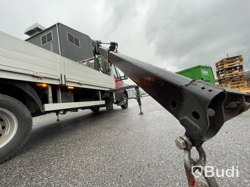 Lastbil Iveco Daily 70c17HA8 Pallfinger kran med EFAB byggnation Euro6