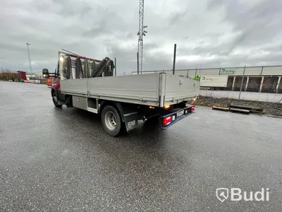 Lastbil Iveco Daily 70c17HA8 Pallfinger kran med EFAB byggnation Euro6