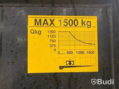 Lastbil Volvo FM260 4x2 med Pallfinger 9001 Kranflak med baklyft