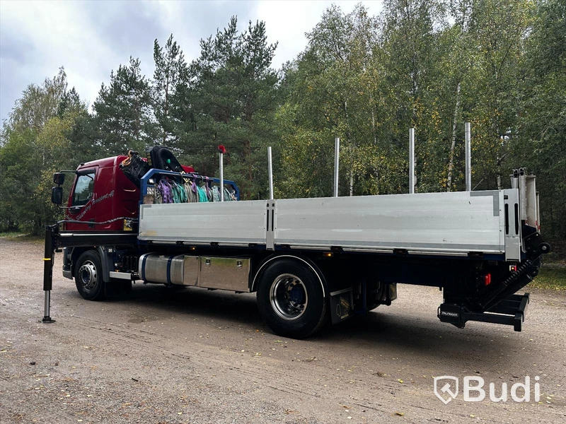 Kranbil DAF LF 290 FA | 2016 | Brädgårdsbil | Kranflak med vikbar baklyft