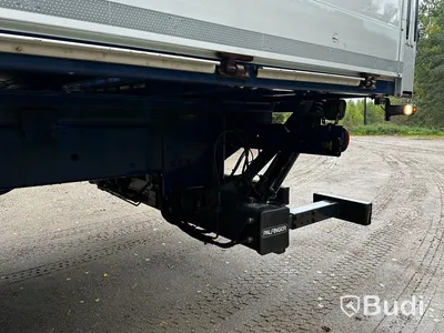Kranbil DAF LF 290 FA | 2016 | Brädgårdsbil | Kranflak med vikbar baklyft