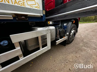 Kranbil DAF LF 290 FA | 2016 | Brädgårdsbil | Kranflak med vikbar baklyft