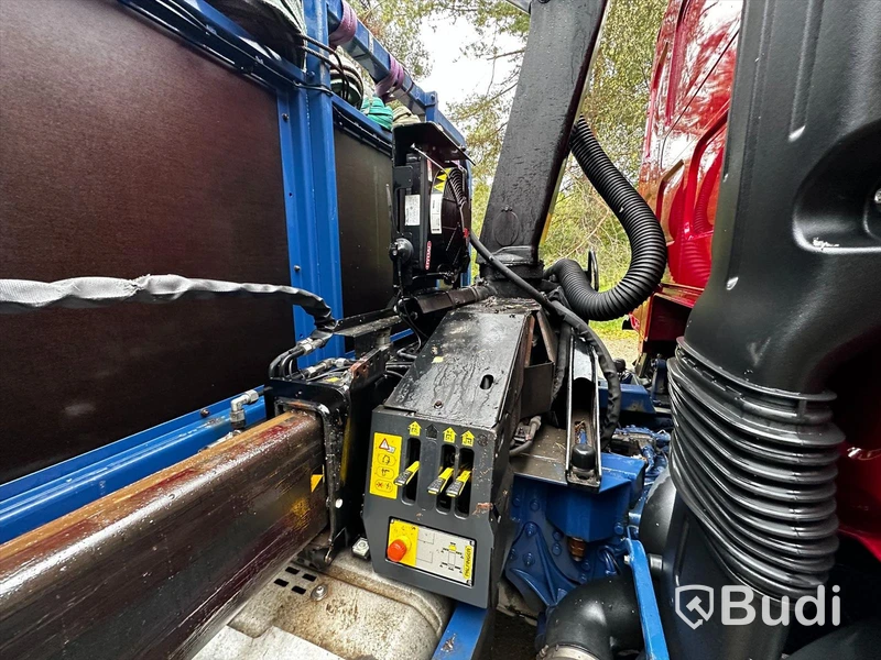 Kranbil DAF LF 290 FA | 2016 | Brädgårdsbil | Kranflak med vikbar baklyft