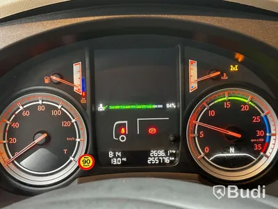 Kranbil DAF LF 290 FA | 2016 | Brädgårdsbil | Kranflak med vikbar baklyft