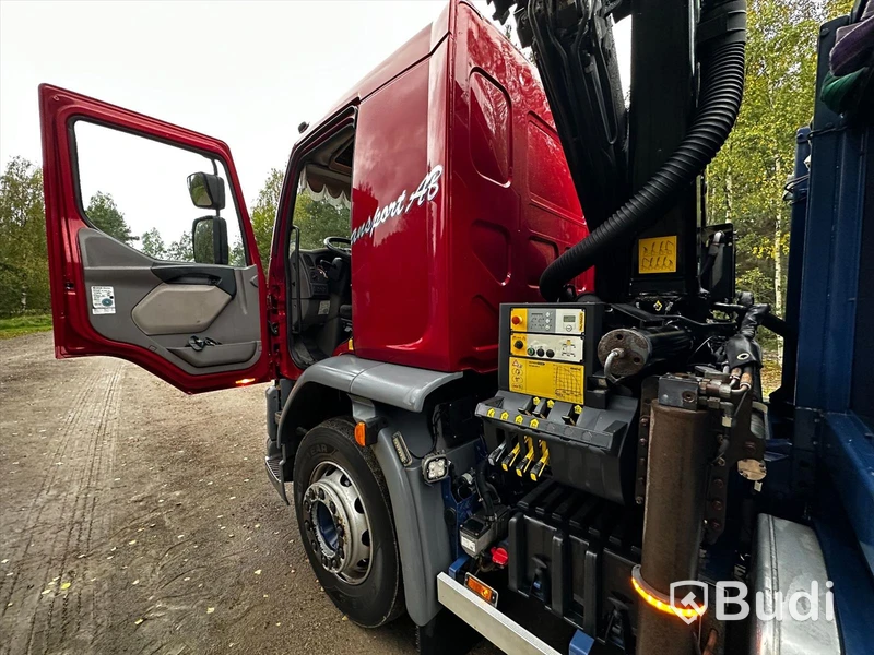 Kranbil DAF LF 290 FA | 2016 | Brädgårdsbil | Kranflak med vikbar baklyft