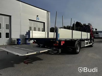 Kranbil DAF LF 290 FA | 2017 | Brädgårdsbil | Kranflak med vikbar baklyft | PK19.001 - EXPORT