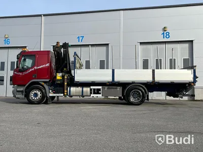 Kranbil DAF LF 290 FA | 2017 | Brädgårdsbil | Kranflak med vikbar baklyft | PK19.001 - EXPORT