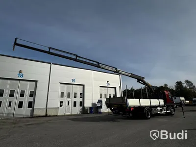 Kranbil DAF LF 290 FA | 2017 | Brädgårdsbil | Kranflak med vikbar baklyft | PK19.001 - EXPORT