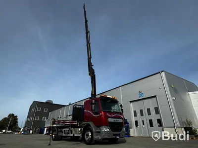 Kranbil DAF LF 290 FA | 2017 | Brädgårdsbil | Kranflak med vikbar baklyft | PK19.001 - EXPORT