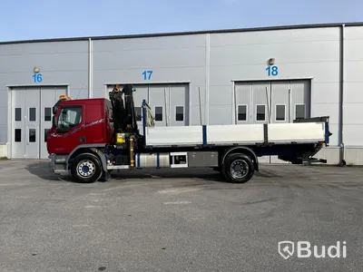 Kranbil DAF LF 290 FA | 2017 | Brädgårdsbil | Kranflak med vikbar baklyft | PK19.001 - EXPORT